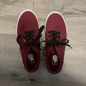 Maroon Vans